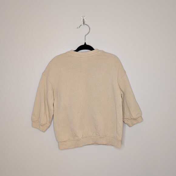 💚 2 for 20 💚 H&M Dinosaur Pocket Long Sleeve Sweater | 100% Cotton - Picture 2 of 3